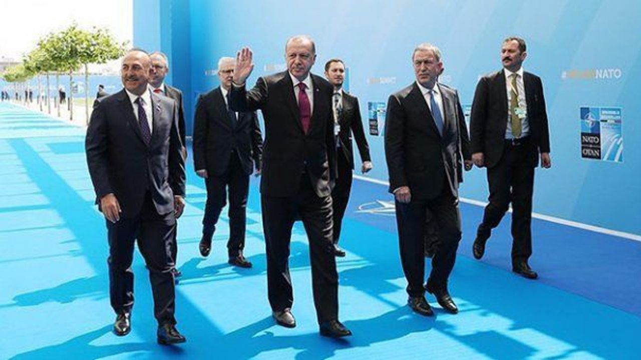 Turkish president attends NATO summit in Brussels