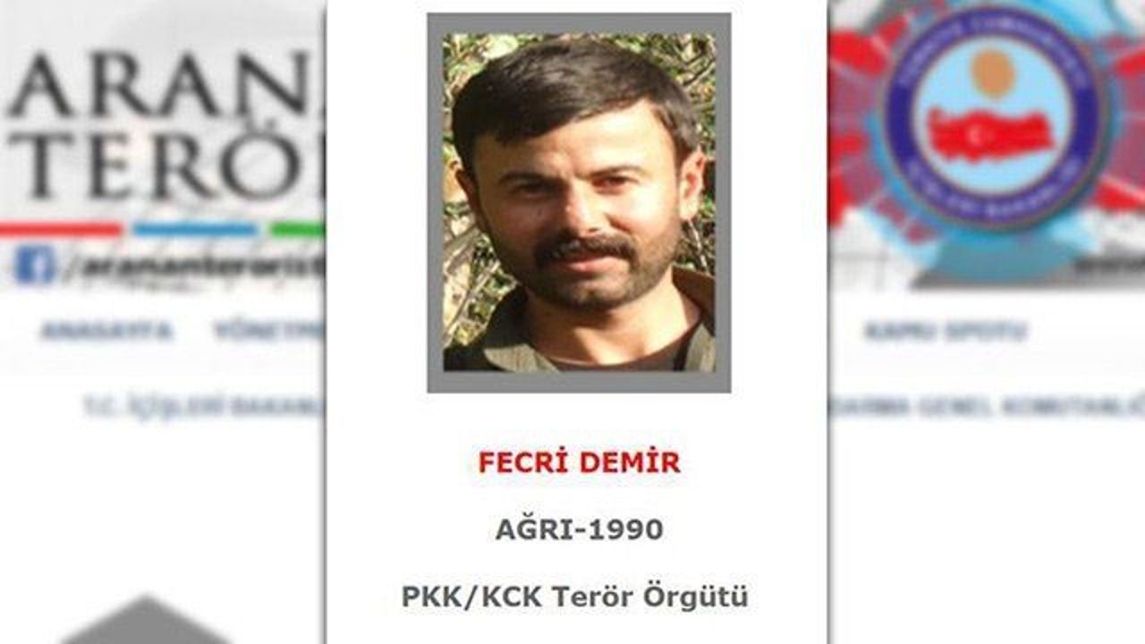 Turkey: Neutralized PKK terrorist was on wanted list