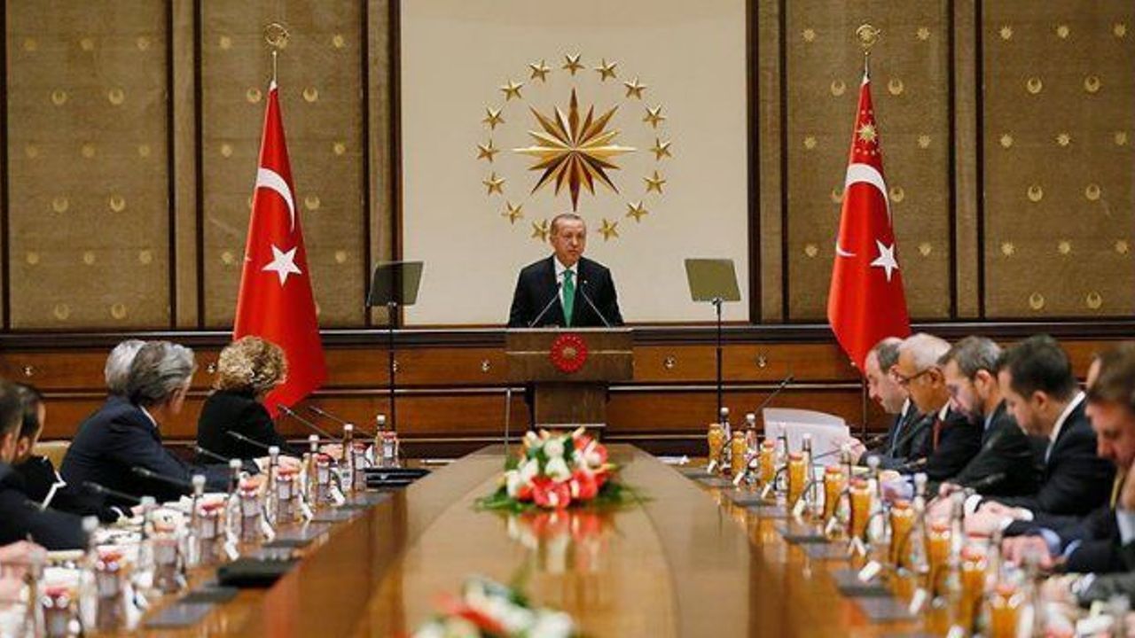 President Erdogan meets representatives of US companies in Turkey