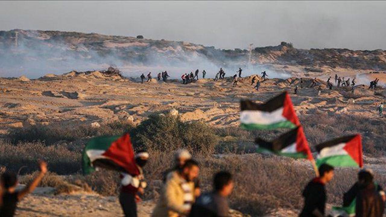 Gazans converge on Israel buffer zone for 38th Friday