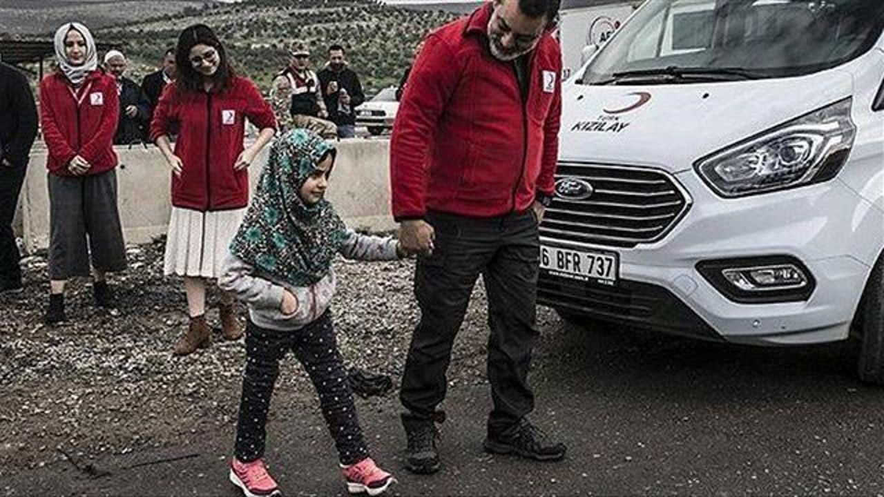In Turkey, disabled Syrian girl&#039;s dreams come true