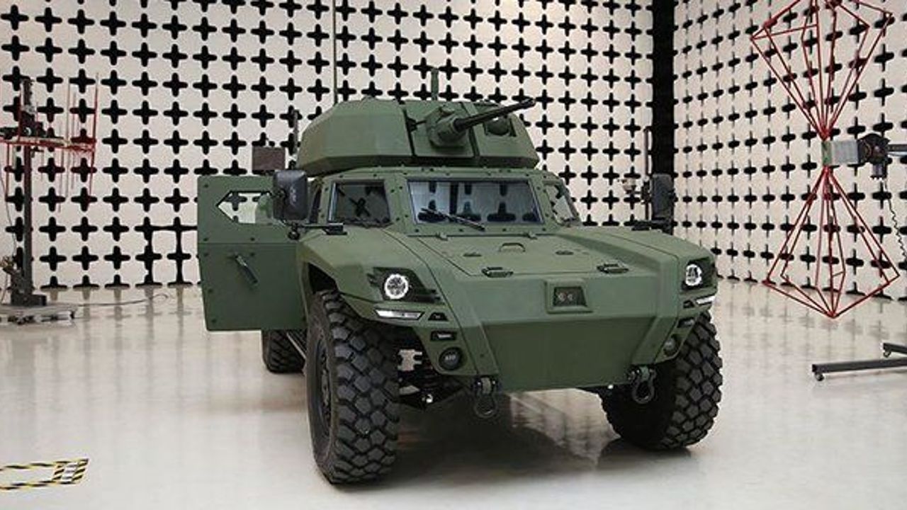 Turkey&#039;s first electric armored vehicle unveiled