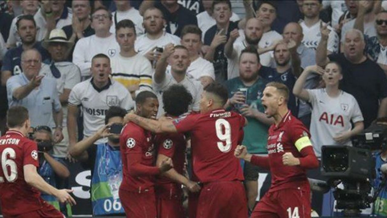 Liverpool win Champions League title, beating Spurs 2-0