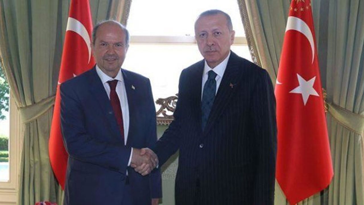 President Erdogan receives Turkish Cypriot premier