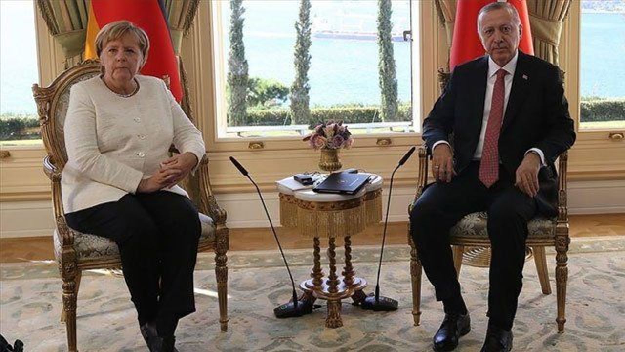 Turkish president, German chancellor discuss Syria, Libya