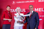 Touchdown: Turkish Airlines launches first flight to Melbourne