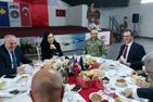 Kosovo President Osmani attends Turkish soldiers' iftar in KFOR