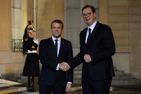 Serbia's President Vucic visits France to buy warplanes