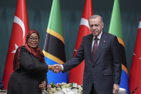 President Erdogan calls for unified Western action on Gaza during joint press conference with Tanzanian president