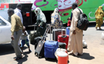 Hundreds of thousands flee the country in Sudan