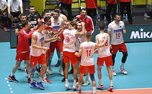 Turkish National Men's Volleyball Team defeats Serbia 3-1