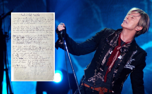 Treasured Bowie lyrics: expected to fetch 100k pounds at auction