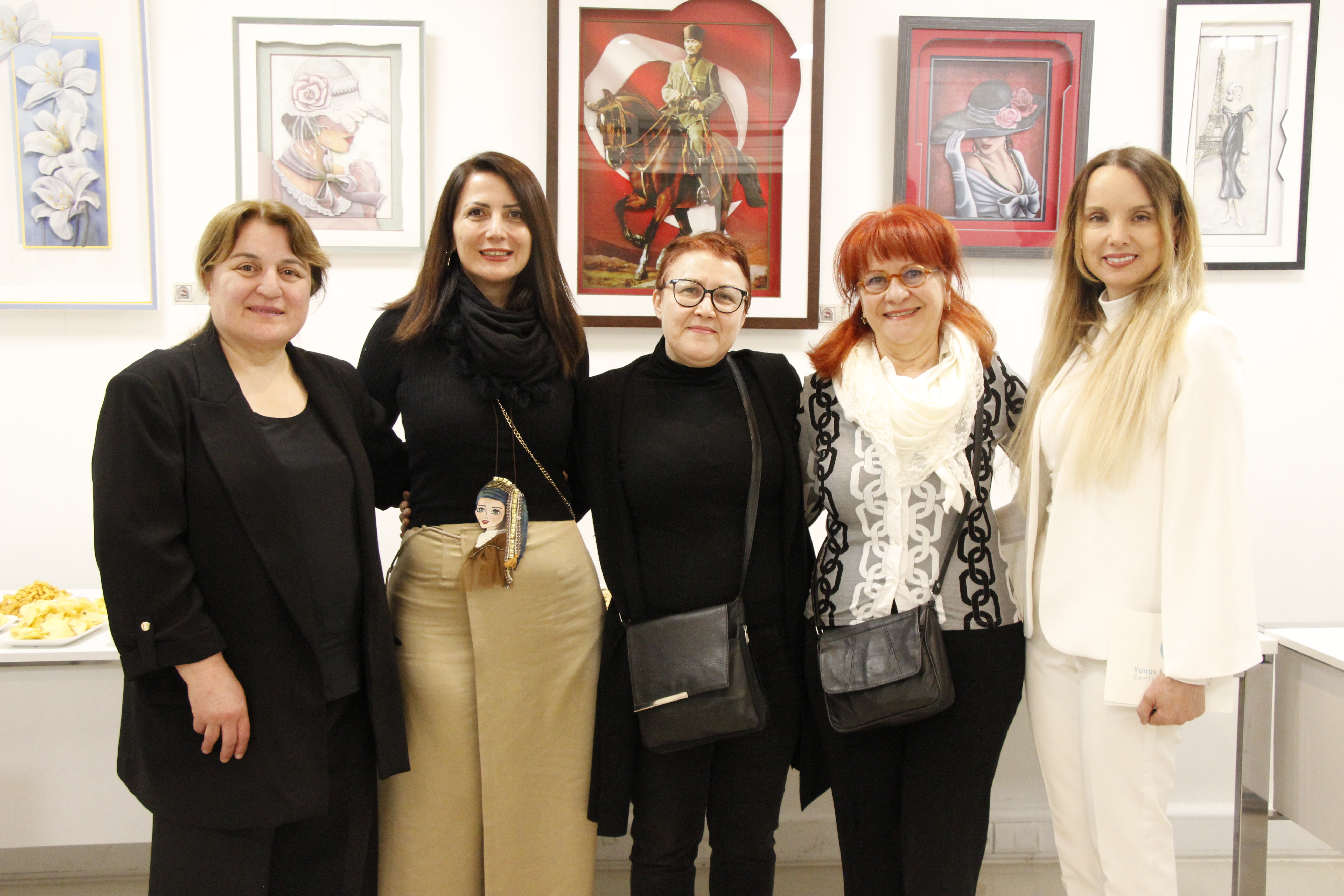 Exhibition featuring works of 4 Turkish female painters opens in Paris