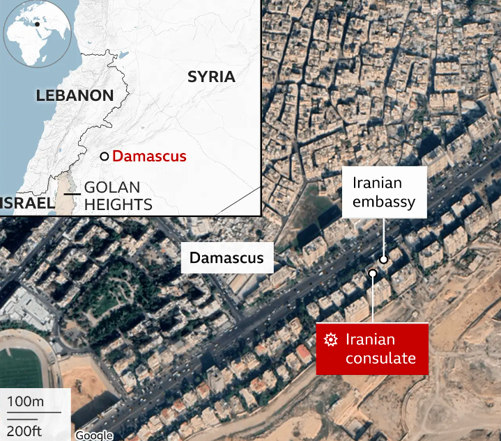 Türkiye condemns Israeli strike on Iranian embassy in Damascus