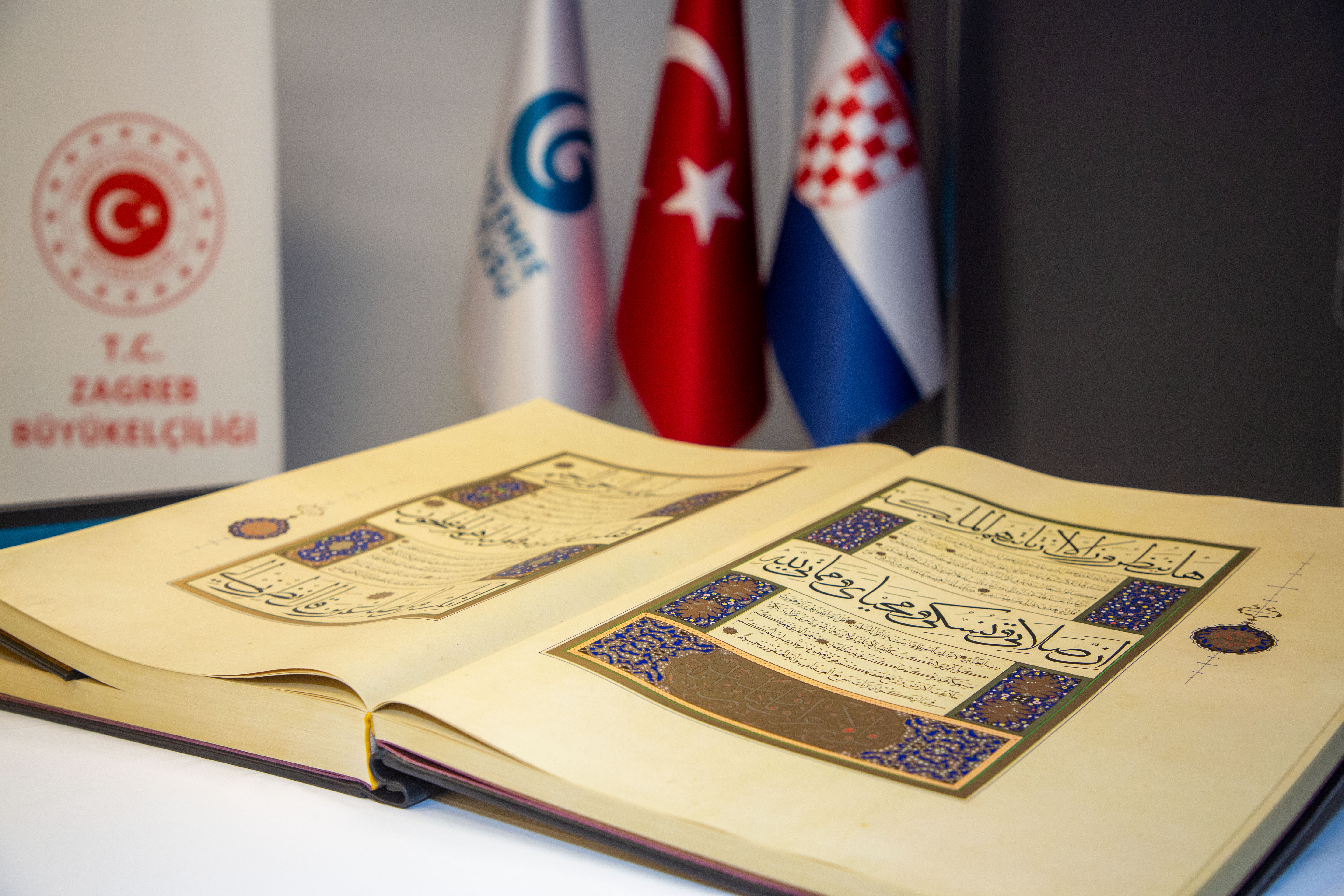 Turkish Arts Exhibition opens in Croatia's capital Zagreb