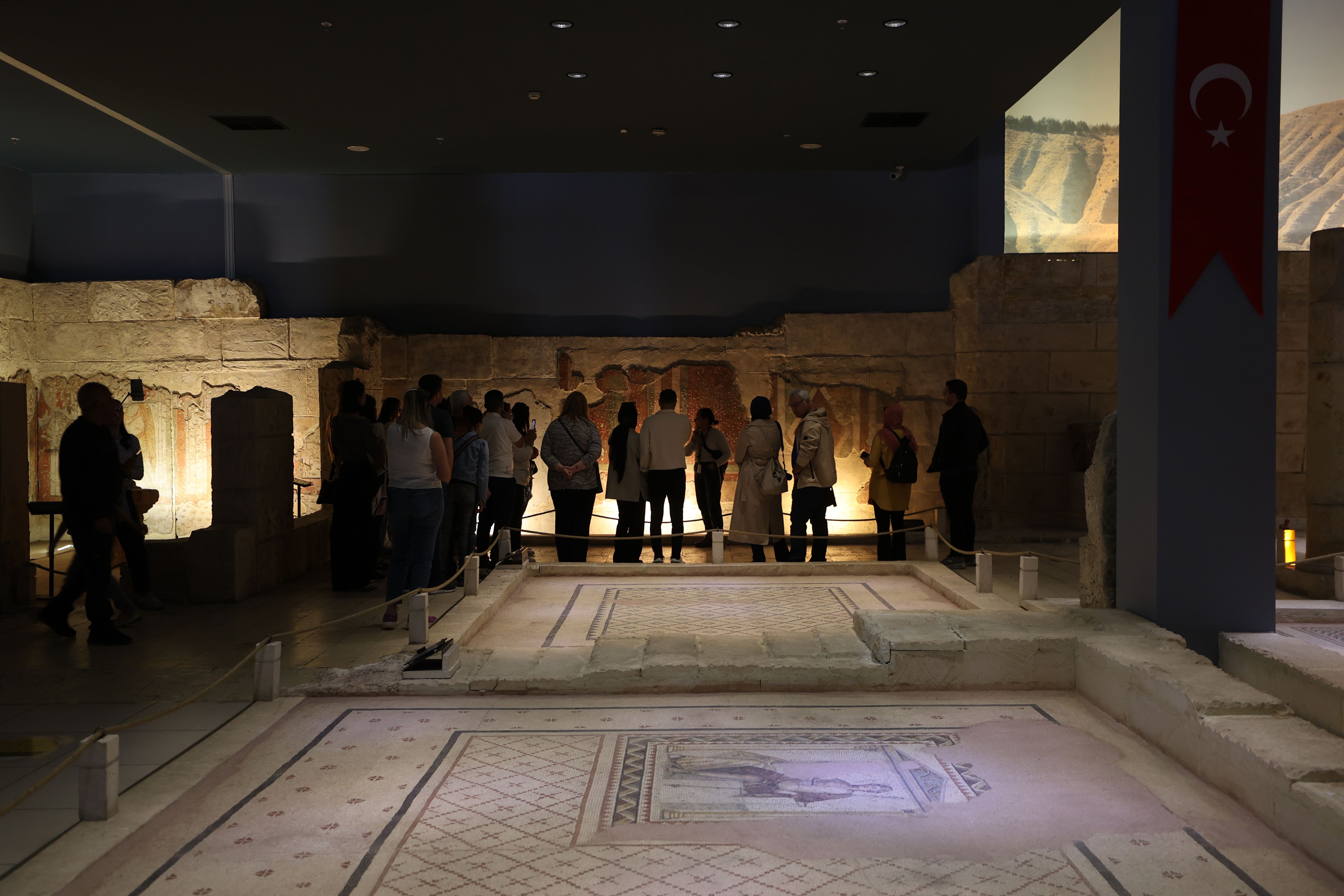 Zeugma Mosaic Museum’s ‘Gypsy Girl’ breaks visitor record during the holiday