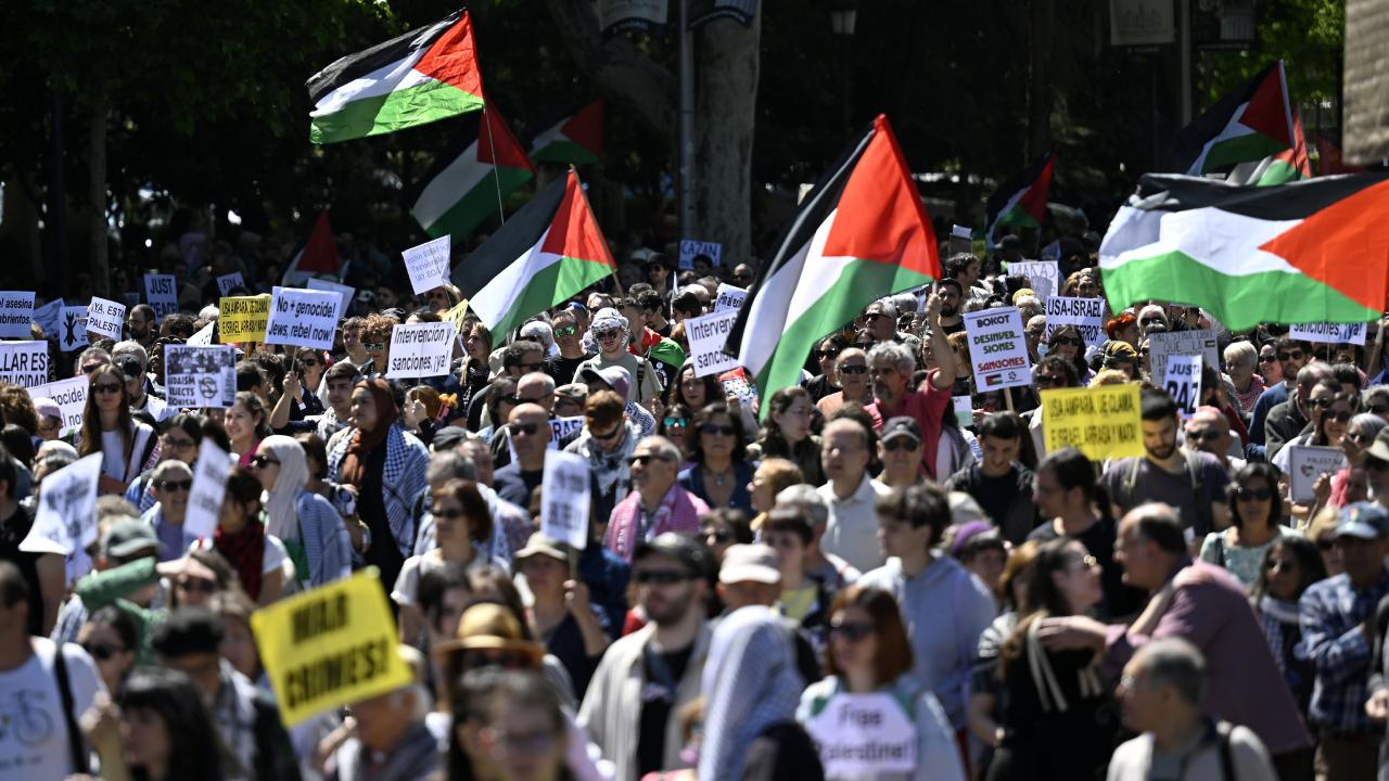 Spanish public demands cessation of masscare in Gaza Strip