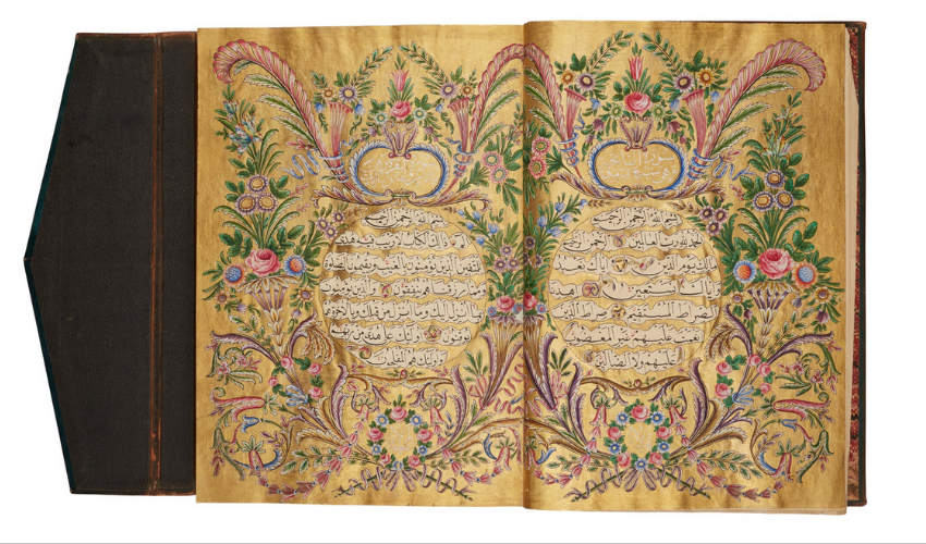 Historic Quran manuscript from Ottoman royalty to star in Islamic auction