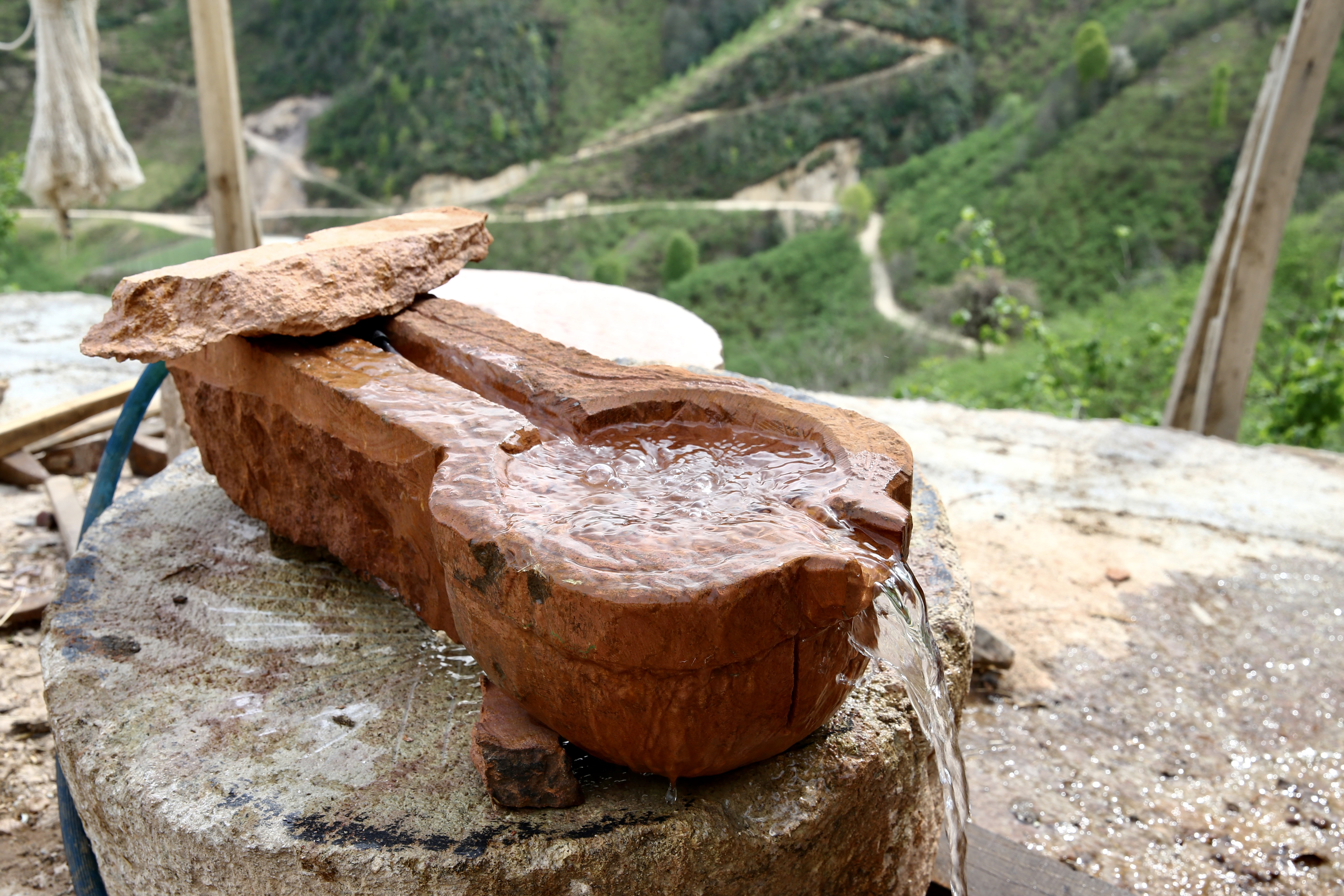 Tradition of millstone production in Anatolia continues in Giresun