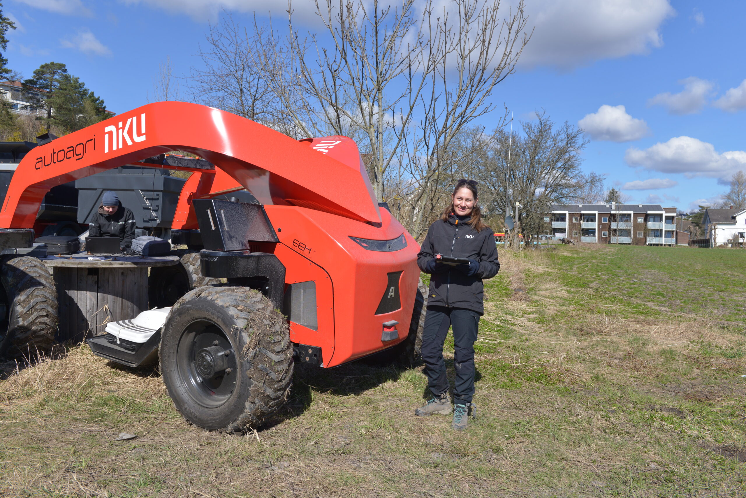 Archaeologists employ GPR robot to investigate Viking Age site