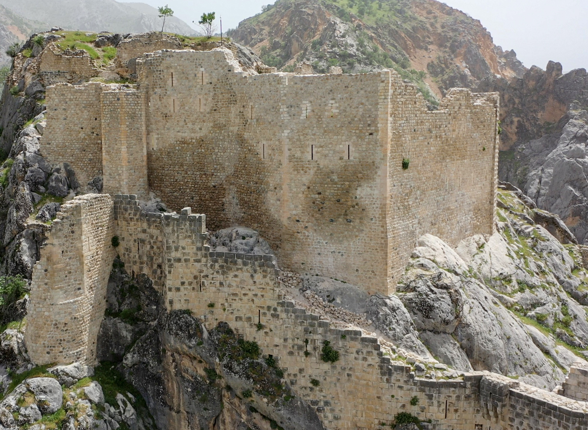 Restoration of Kahta Castle after Feb.6 quakes in final stage