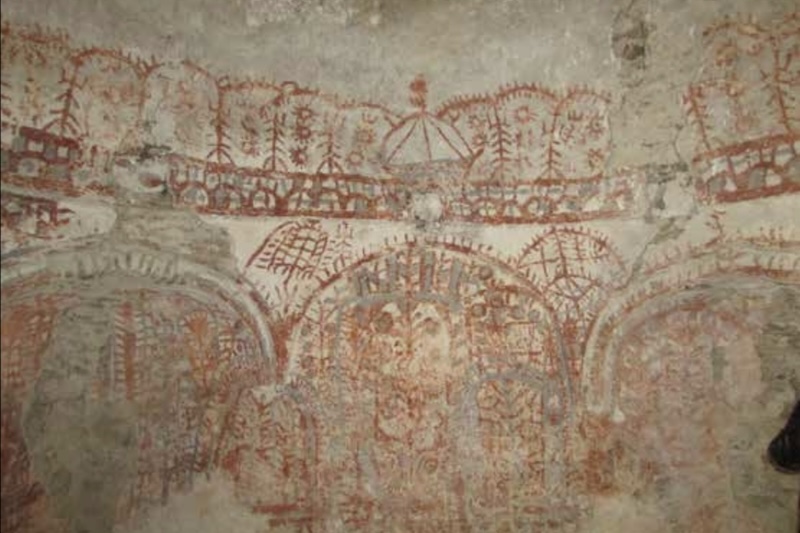 Researchers discover 18th-century Shamanic drawings at Tomb of Isa Sofi