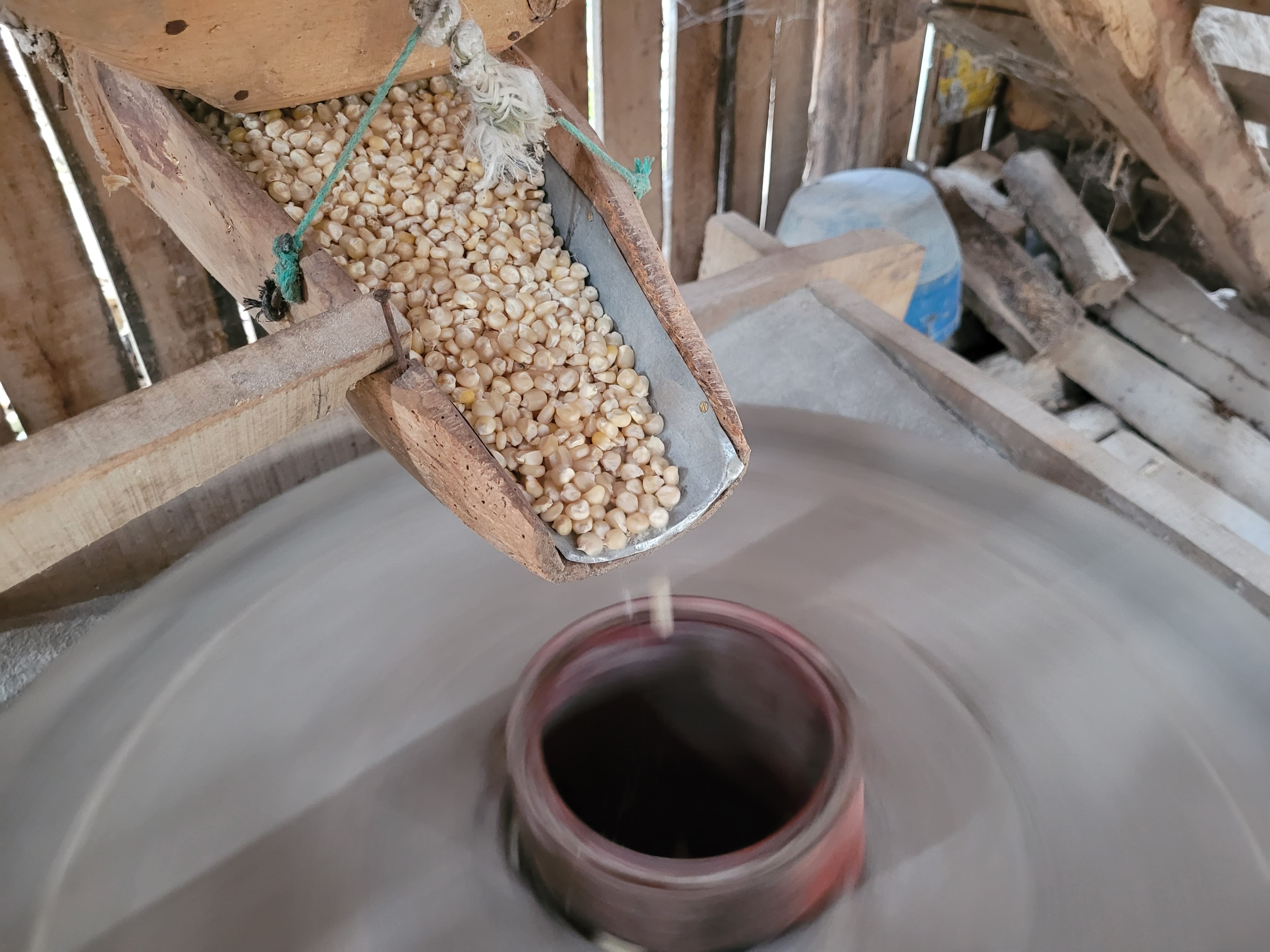 200-year-old watermill in Samsun, Türkiye, still in operation