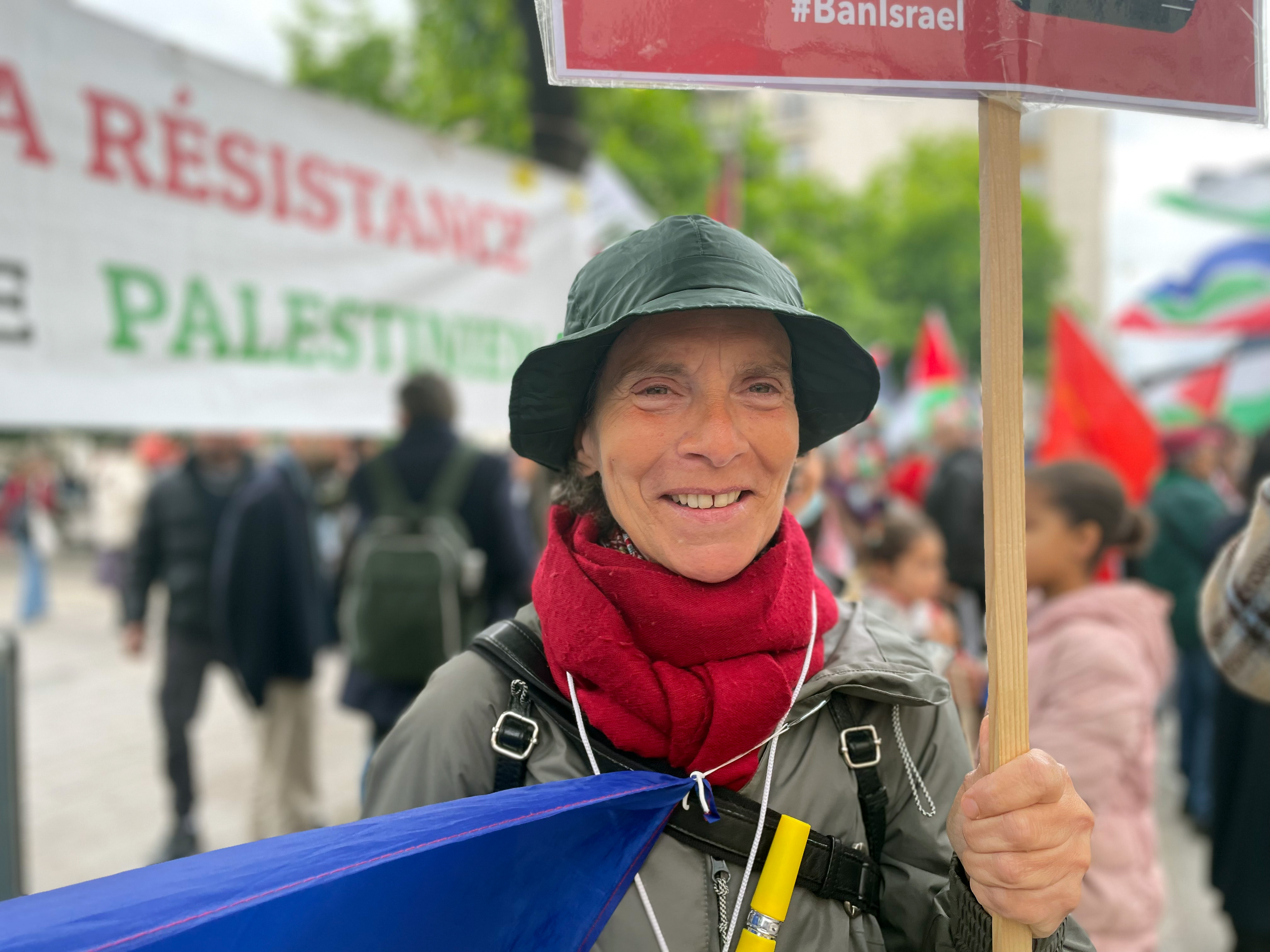 'No Olympic Games for Genocide': Parisians protest in support of Palestine