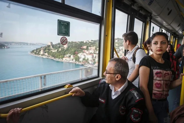 500T Bus line connects Istanbul's two ends