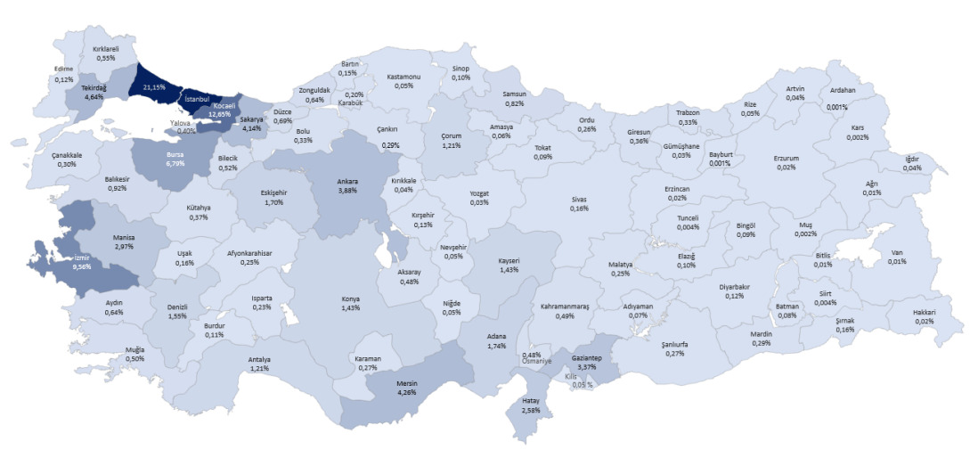 Hatay exports rise 78% despite earthquake devastation