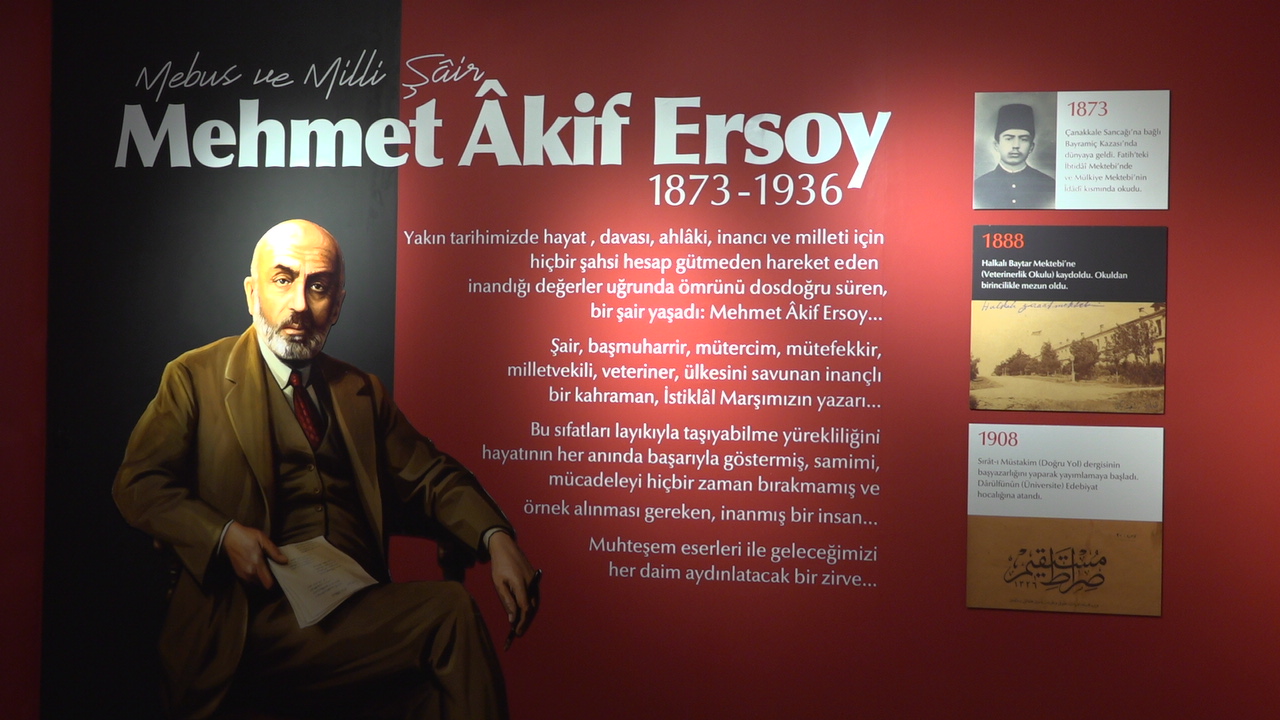 Turkish university opens AI-powered Mehmet Akif Ersoy Museum