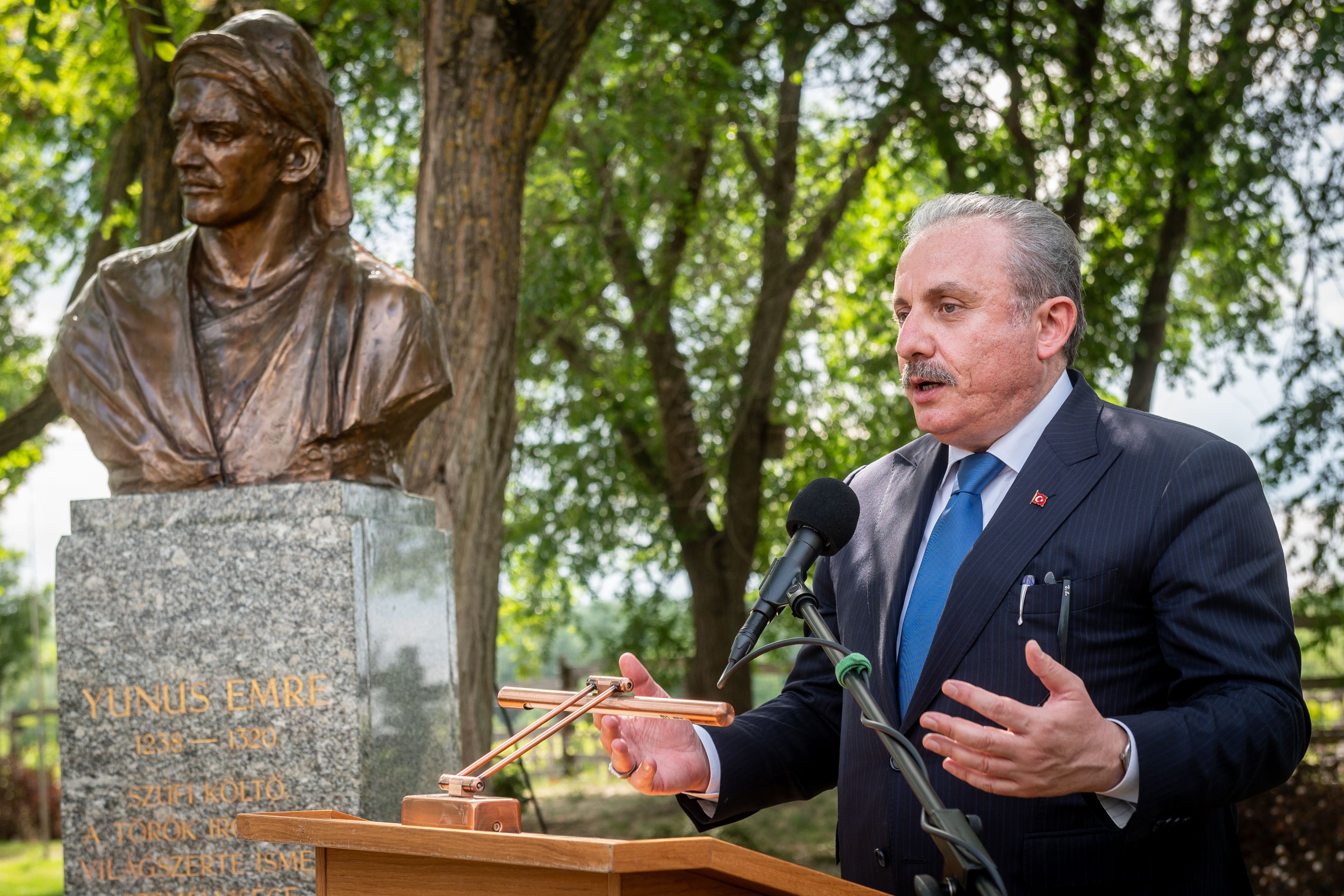 Hungary unveils bust of Yunus Emre, symbol of friendship with Türkiye