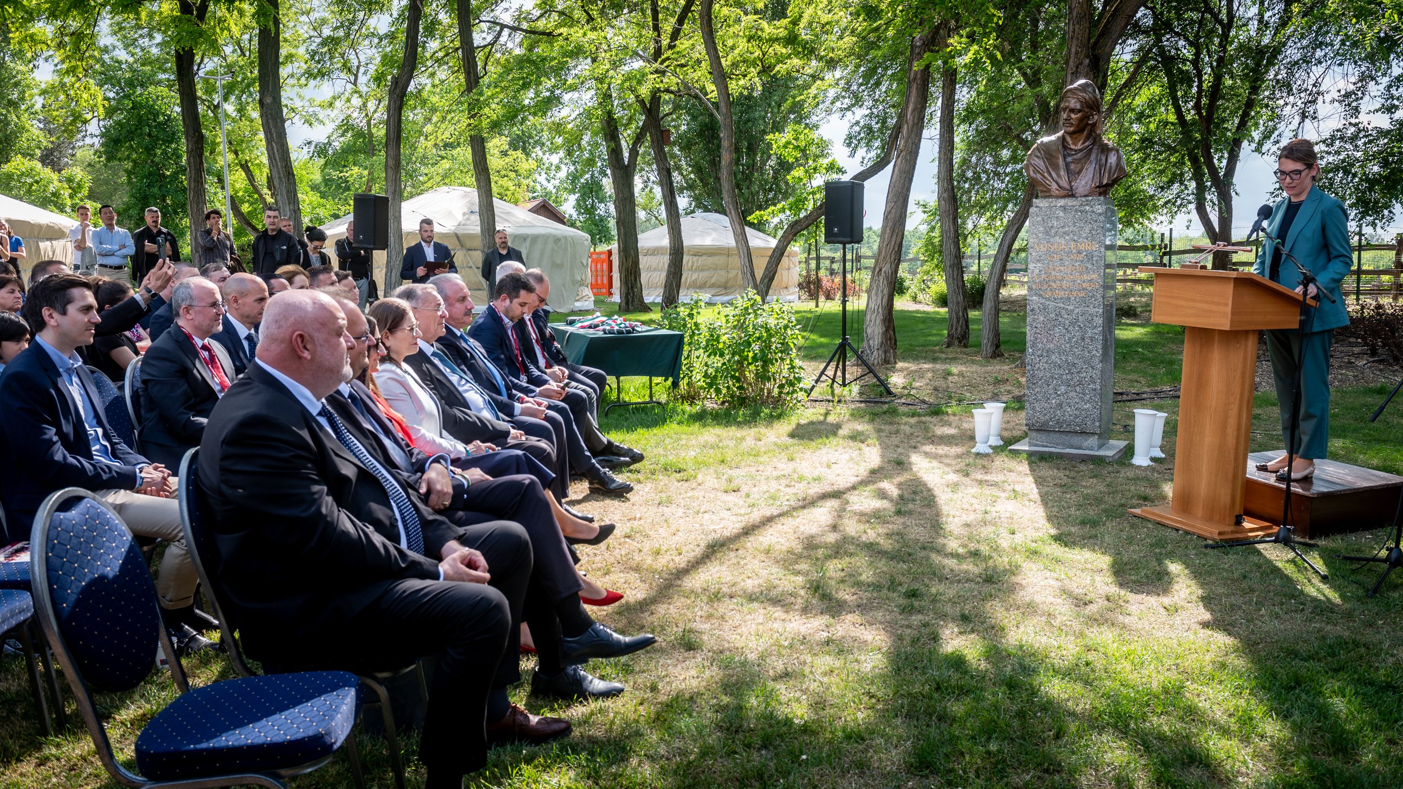 Hungary unveils bust of Yunus Emre, symbol of friendship with Türkiye