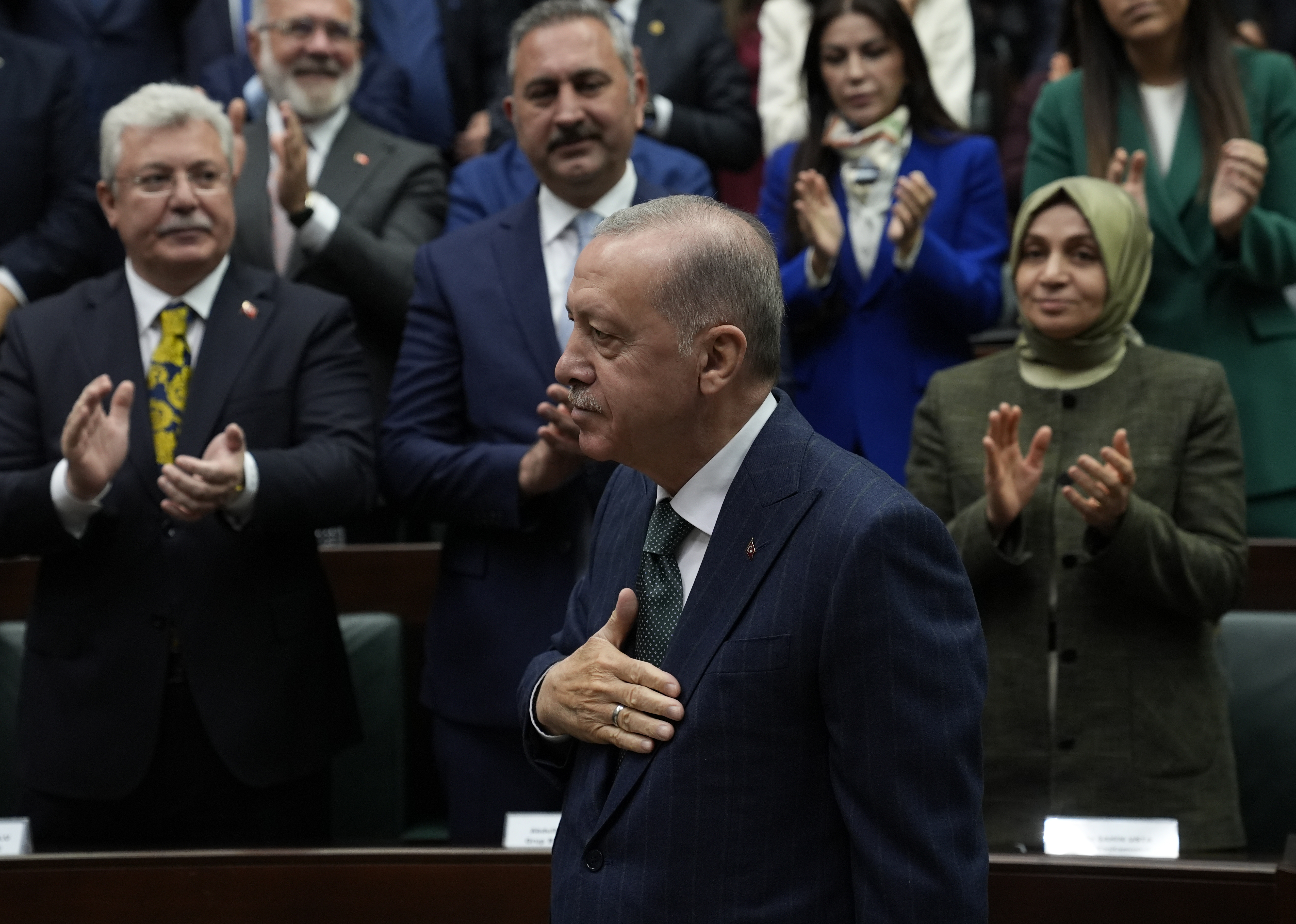 Erdogan reaffirms support for Palestinian resistance group, warns against Israel's expansionism