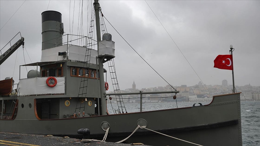 TCG Nusret Museum Ship in Mersin opens doors to visitors