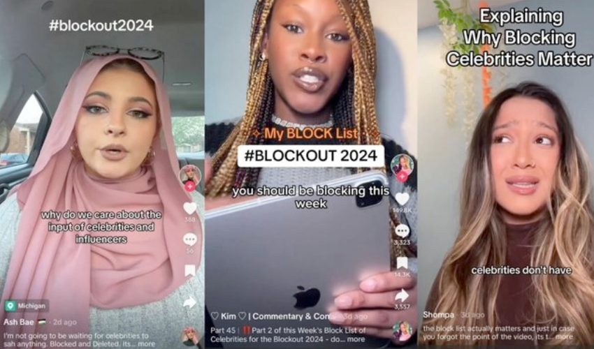 'Operation Blockout' targets celebrities silent about Gaza