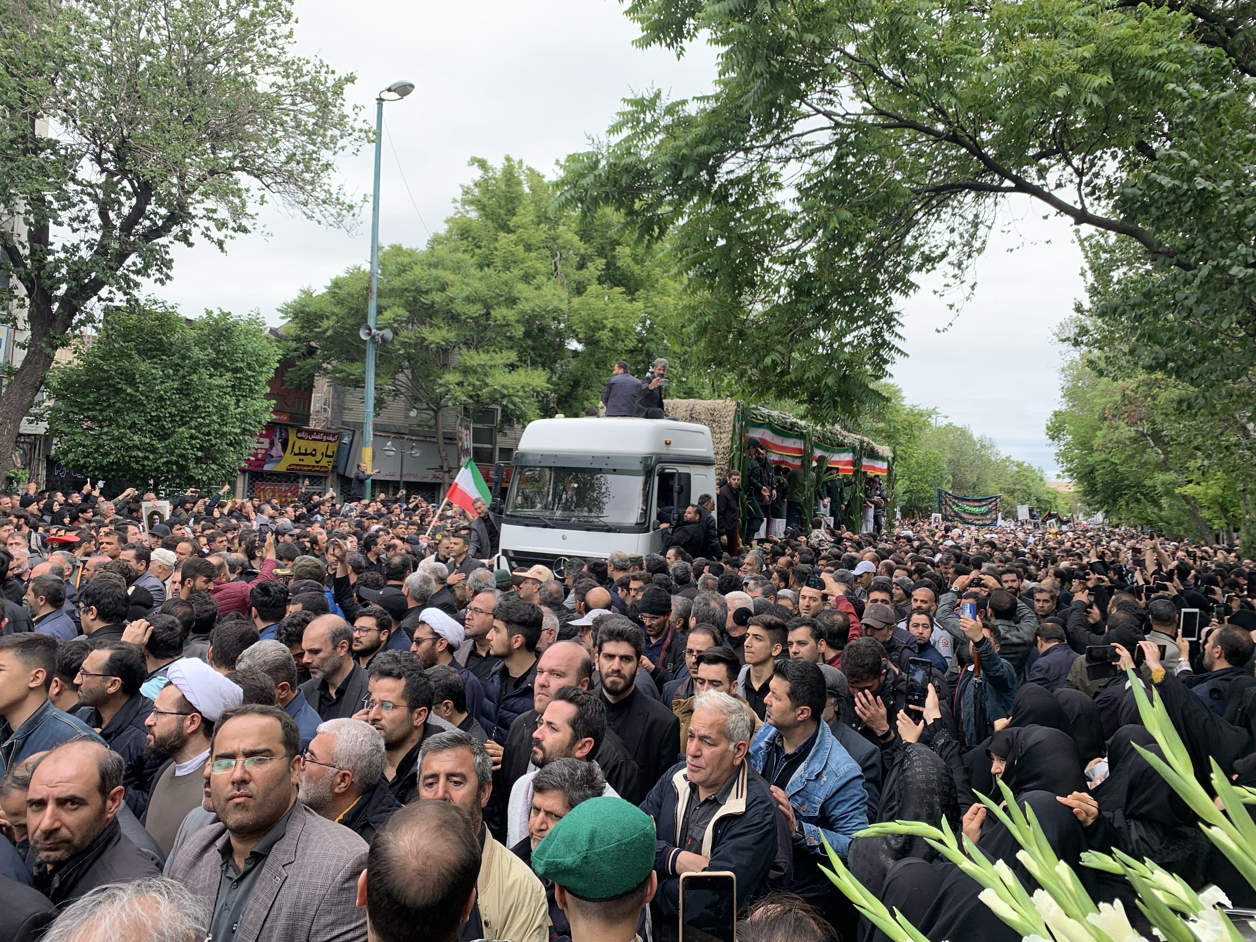 Iran mourns President Raisi's tragic death as funeral takes place in Tabriz