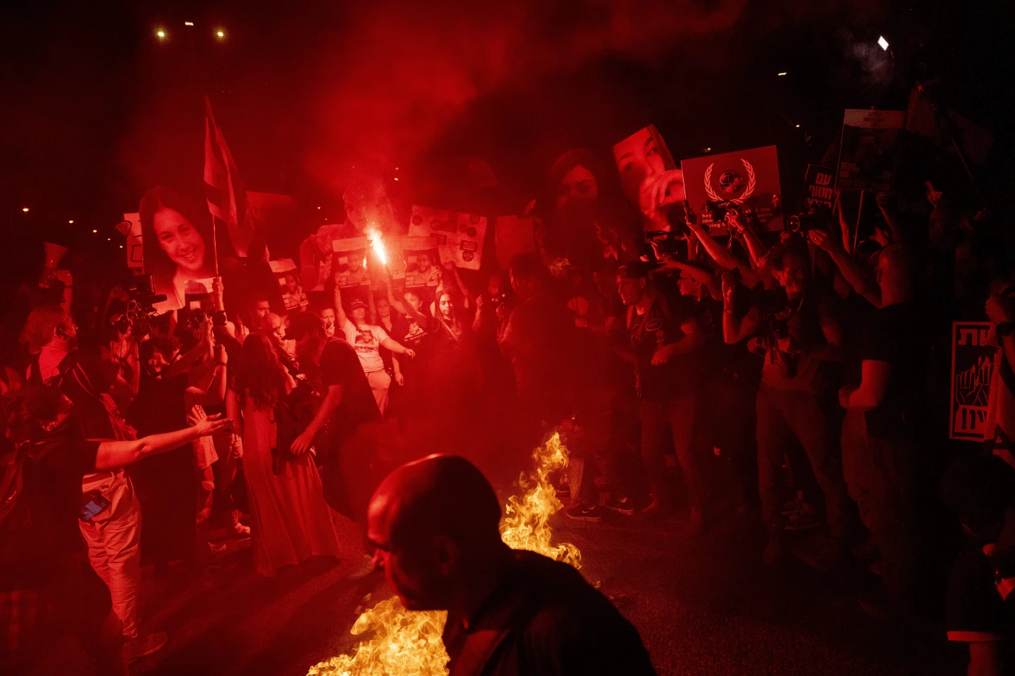 Protests in Tel Aviv escalate over hostage crisis