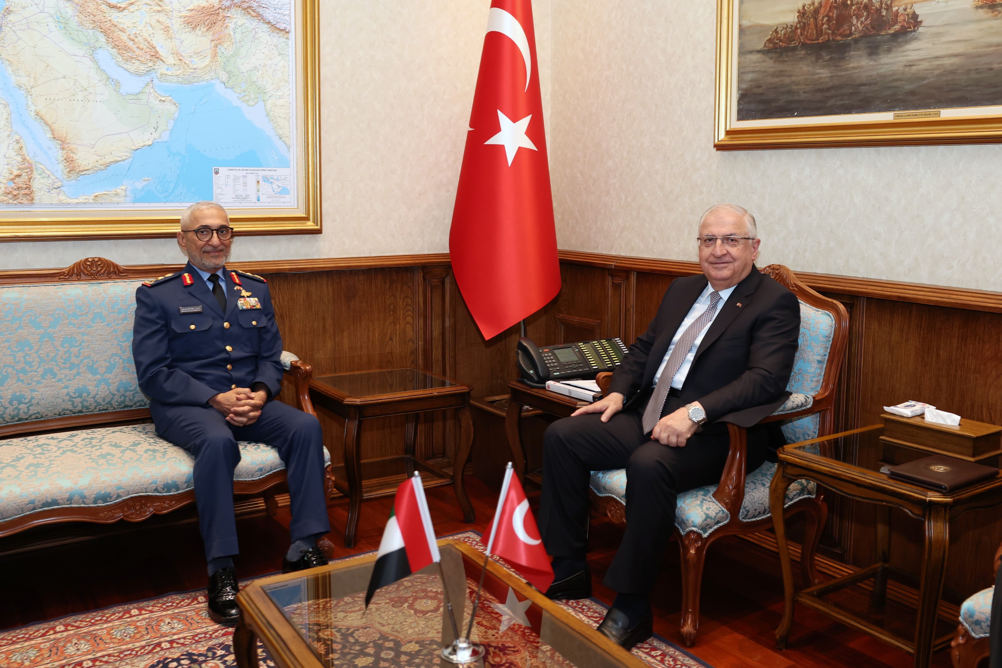 Turkish, UAE Chiefs of Staff hold high-level meetings in Ankara