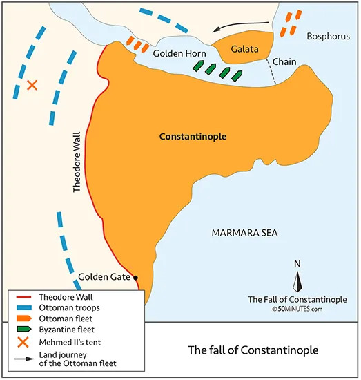 'Unchaining history': Golden horn's key role in Istanbul's conquest