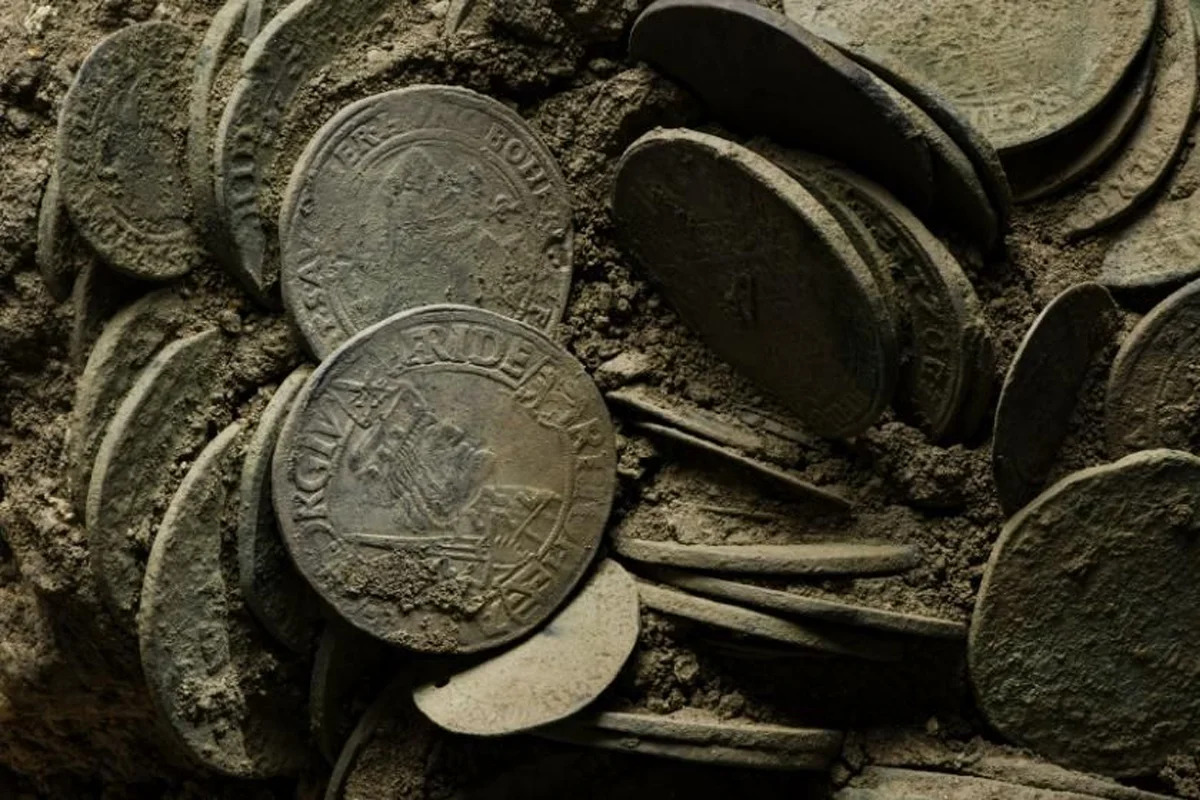 17th-century coin hoard unearthed in Altstadt Wettin farmhouse